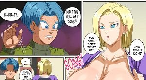 pinkpawg android 18 and trunks hentai dragon ball super