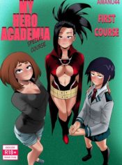 my hero academia first course hentai comic