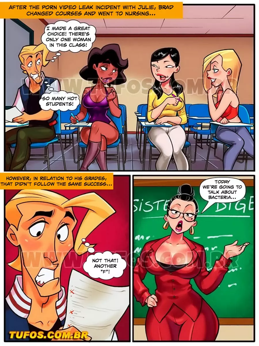 College perverts comic porn